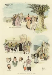 Unser wandernder Künstler in Nizza